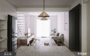 跟狹長老公寓說byebye！雙面開窗X莫蘭迪色 成就復古溫柔感的日光美宅_視覺圖