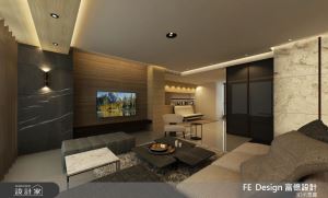 雙客廳配置走到哪都能放鬆！精準配燈詮釋現代風格宅的匠心獨運_視覺圖