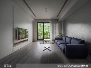 限量腳踏車收進中島、窗花拉門緩解狗狗不安！自然感現代宅讓全家住得舒適又安心_視覺圖