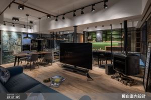 黑板牆、旋轉電視牆、紅磚牆！混搭風打造你的個性新居_視覺圖