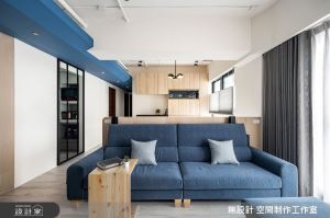 系統板材打造戀家設計！乳膠漆與樂土包辦混搭風格，家裏雜物放心交給系統收納_視覺圖