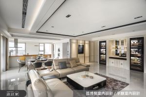 極淨白X奢華金美呆了！仙氣爆表的時髦雅居_視覺圖