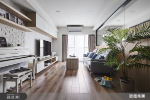 原木質感X中島廚房X玻璃書房 中古屋翻新為暖透北歐風寵物渡假宅_視覺圖