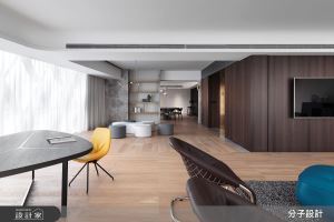 現代法式優雅日光宅，簡約的設計搭配出內斂從容的高質感_視覺圖