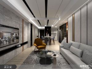 聚在好感輕食吧台品酒聊天！從玄關收納就舒適無比的現代風新婚宅_視覺圖