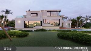 奢華生活體驗！方塊盒子堆疊而成的景觀度假別墅_視覺圖