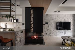 大人與小孩都愛的個性中古屋！塗鴉白板牆展現灰黑空間裡的混搭趣味_視覺圖