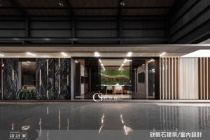 走入荒野般的自然魅力！綠意植栽牆X清新木質調 創造最新潮的石材展示中心_視覺圖