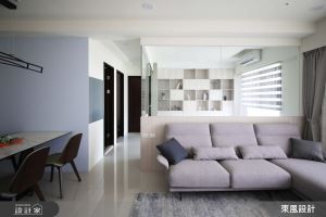 我家有你就好！文化石電視牆、玻璃書房拉近寵物宅的生活距離_視覺圖