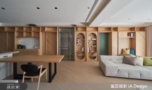 繽紛色彩+溫煦木質打造新穎美式風，收納美型同時擁有！_視覺圖