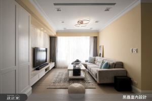 走進夢幻美劇場景！二進式玄關、色彩搭配與動線，完成純淨美式風裝潢_視覺圖