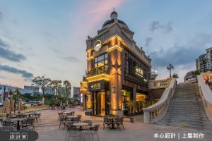 品味歐式復古的寧靜！質樸紅土圍塑品茗空間，感受茶飲最純粹的原生姿態_視覺圖