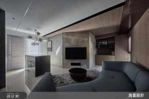 18坪的最大化！開放式客廳、中島走入應有盡有的現代風機能宅_視覺圖