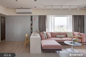 北歐親子同樂宅！一同眷戀於清新活潑的粉嫩馬卡龍色_視覺圖