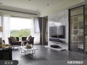 光與綠意一同陪伴的親子日常！美式風豪宅的高規格收納設計_視覺圖