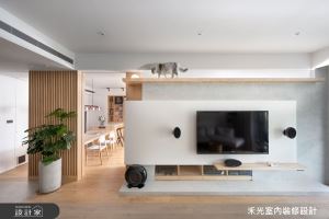 貓跳台、漫畫與公仔收納展示櫃！三大木質靈感訂製生活感的日系禪風宅_視覺圖