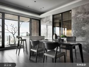 自帶好採光、河岸景觀的毛胚屋！以隱藏式設計成就43坪現代宅的大器視野_視覺圖