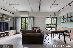 小家庭房間夠用就好！少一房，還給綠意北歐宅開闊與自在_視覺圖