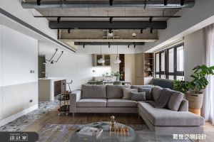 夫妻倆都不必為愛妥協！輕工業風mix優雅美式風 毛胚屋蛻變為40坪暖心感親子宅_視覺圖