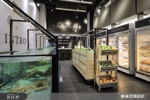 新鮮直送的一條龍設計！工業風長型屋劃分出複合式生鮮市集_視覺圖