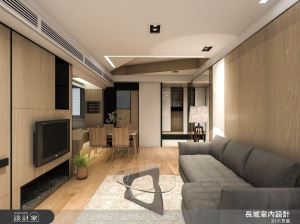 直擊職業女強人的單身生活！23 坪北歐宅重視多功能收納、複合式健身區_視覺圖