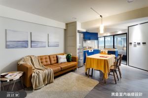 老宅重獲新生！芥黃x寶藍 經典撞色如宛如「戴珍珠耳環的少女」般質樸典雅_視覺圖