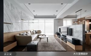 中古屋翻新現代和風退休宅！石材與木紋細膩堆疊，創造剛柔並濟居家風貌_視覺圖