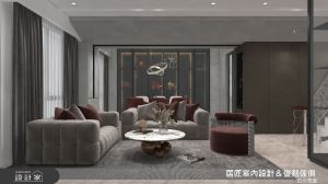 經典灰階現代風豪宅 優雅自在凝聚三代人的心_視覺圖