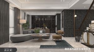 專屬現代優雅 淺灰百坪紳士宅_視覺圖