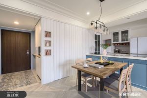 第一次裝修就能客變出美式風好宅！花磚玄關、美型中島實現三代同堂的願景_視覺圖