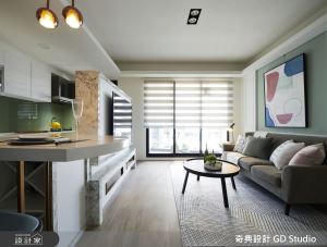 收納不夠用？ 20 坪美式風休閒宅，設計師把空間放大、收納再升級！_視覺圖