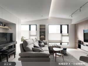 25坪藕粉色清新北歐宅，伴隨一家三口的美好細膩_視覺圖