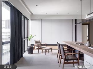 50坪清新北歐宅，我家的客廳沒有沙發！卻有開闊壯麗的山河美景_視覺圖
