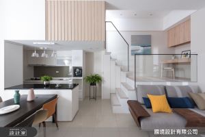 55坪春日微甜系居家！夾層設計讓一房變三房，畸零處還藏有收納機能_視覺圖