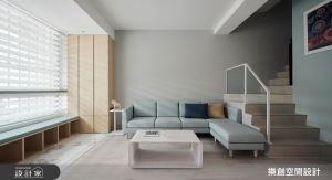 3房2廳的齊備機能！輕淺藍調北歐宅，陪伴一家四口歡度日常_視覺圖