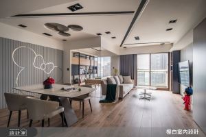 處處都是驚喜與歡笑的親子宅！一家4口入住34坪的明亮混搭宅_視覺圖