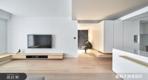 24坪中古屋捨去一房，明亮採光、滿足收納、化簡單為不凡_視覺圖