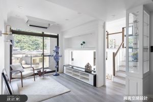 自然清新的純白山林小屋，令人嚮往的退休宅_視覺圖