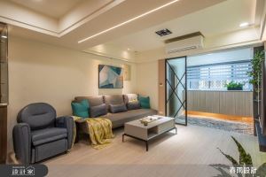 把收納雜物藏起來！現代宅保留日光老屋的綠意、採光_視覺圖