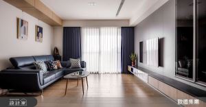 退休後，與我們同住吧！現代人文風宅邸，用 10 米長電視牆放大空間感_視覺圖