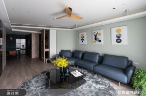 用溫度搭建我們的家 以莫藍迪色上色的恬和現代宅_視覺圖