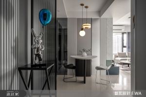 38 坪也能有百坪豪宅奢華感！三房兩廳讓小家庭住得舒適又有型_視覺圖