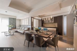 35坪明亮開闊的舒適氛圍! 精品更衣室、多功能臥榻、時尚吧檯 一次擁有!_視覺圖