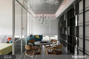 鐵件框架與玻璃形塑家之光廊！虛化牆體設計讓邊角與單面採光住宅全室透亮_視覺圖