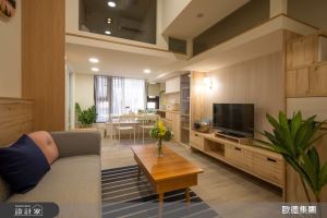 18 坪打造超乎想像的三房兩廳！善用畸零空間、多功能洞洞板的雙倍收納術_視覺圖