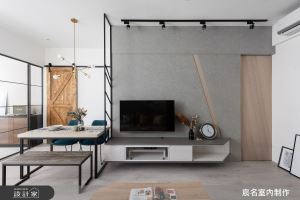 婚禮錄影師最愜意生活！重整畸零格局、玻璃隔間引自然光，暗廳蛻變明亮舒適簡約宅_視覺圖