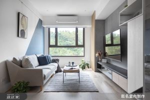 療癒身心的綠意和好採光！30坪簡約風親子宅，用收納創造絕佳空間感_視覺圖