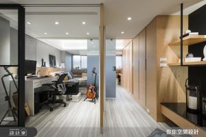 17坪率性輕工業風來襲！開放手法翻新老屋，找回遺失的採光和空間感_視覺圖