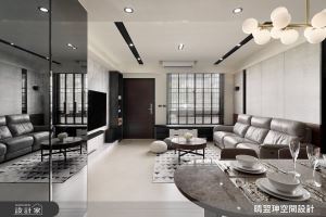 現代風透天宅，運用場域規劃無形昇華一家四口的情感_視覺圖