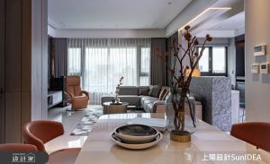 四房改兩房住起來更寬敞！35 坪現代風居宅迎接安穩退休生活_視覺圖